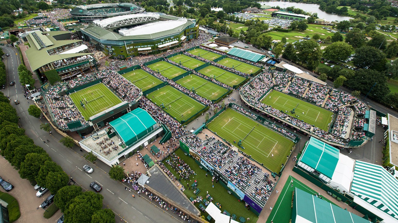 Tennis courts